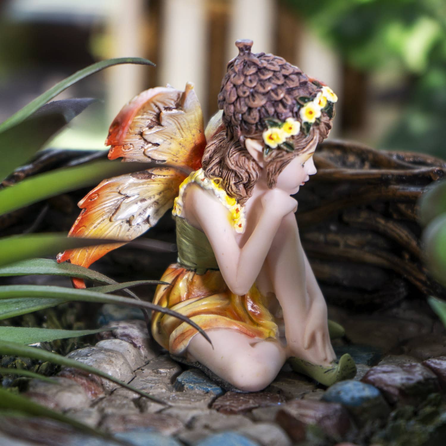 Pacific Trading - Wholesale Decorative Figurine - Small Sitting Fairy4