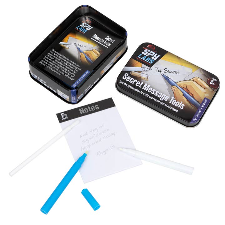 Thames & Kosmos UK LP – wholesale DIY craft kit – Child – Spy Labs Secret Message Tools - Detective Kit8