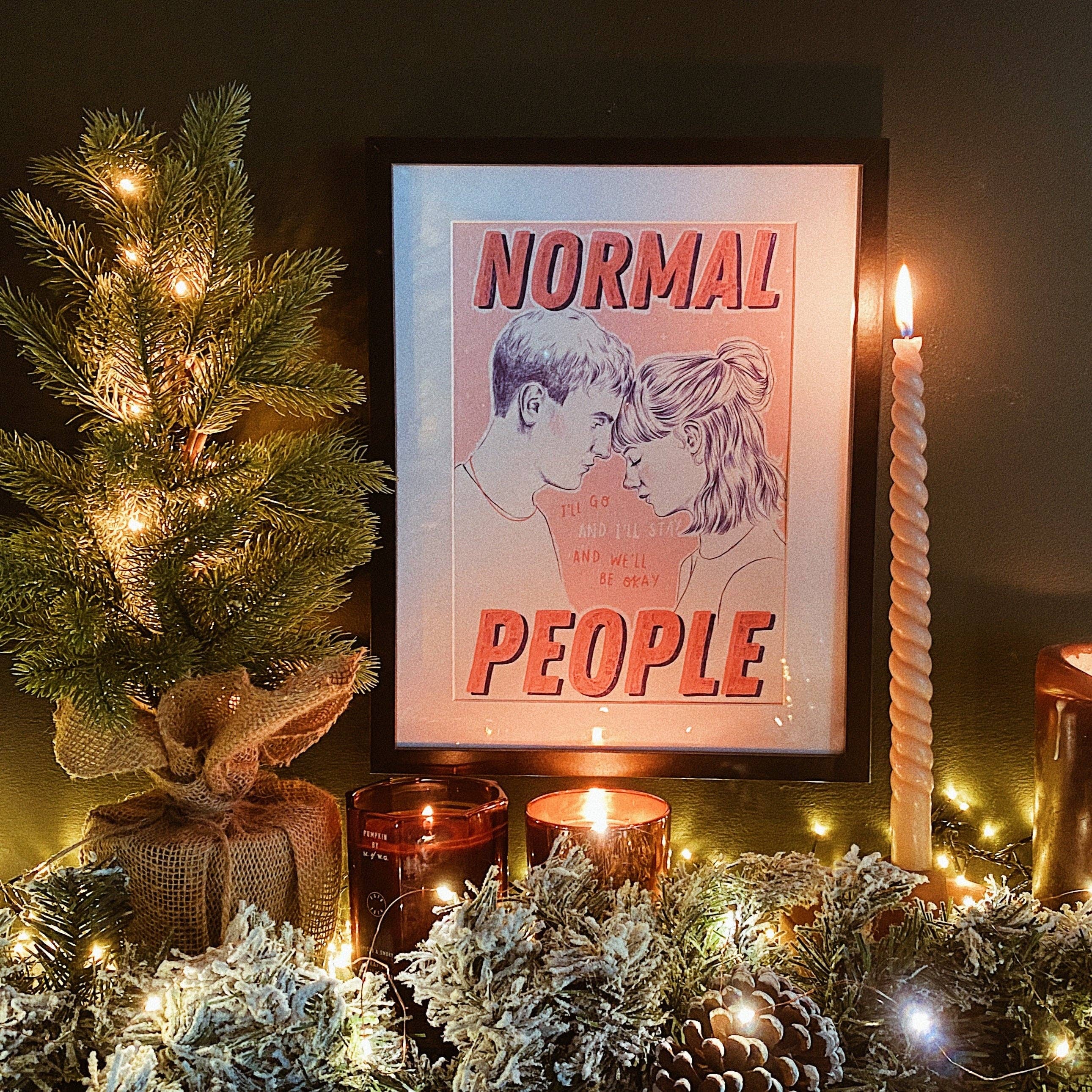 Spilt Milk Press – wholesale Art print – Normal People A4 Print3
