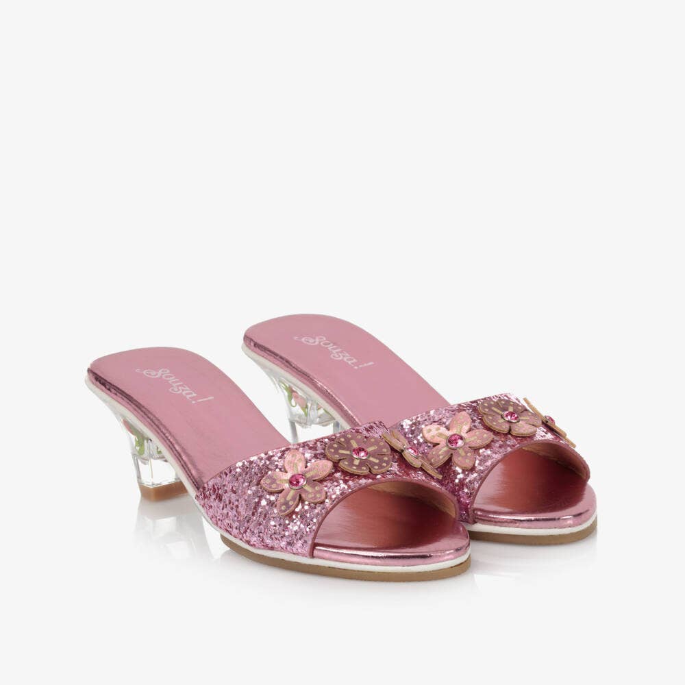 Speedy Monkey - Wholesale Slippers - Kids - Slipper High-heel Mariona (pink) Costume Accessory for Kids - Carnival & Festive Use (3 sizes)1