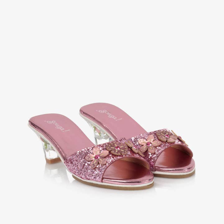 Speedy Monkey - Wholesale Slippers - Kids - Slipper High-heel Mariona (pink) Costume Accessory for Kids - Carnival & Festive Use (3 sizes)1