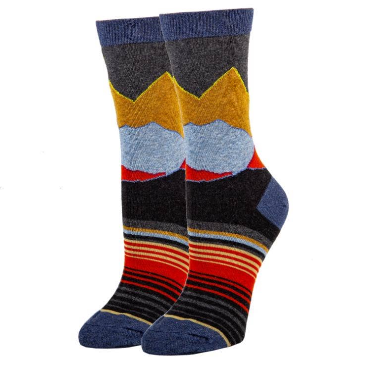 Oooh Yeah/Sock It Up/Oooh Geez Slippers - Wholesale Socks - Women's - Midnight Sky's | Women's Premium Cotton Crew Dress Socks2