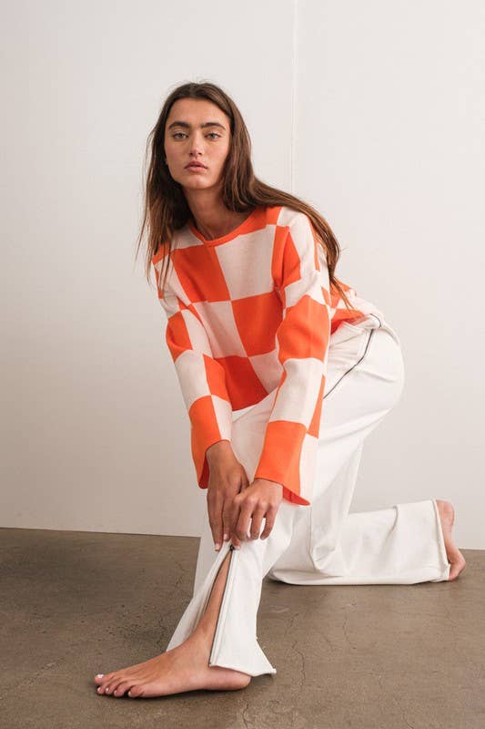 Sauge PP17397 - Sweat d'automne avec fermeture éclair latérale élastique en vente sur Faire4