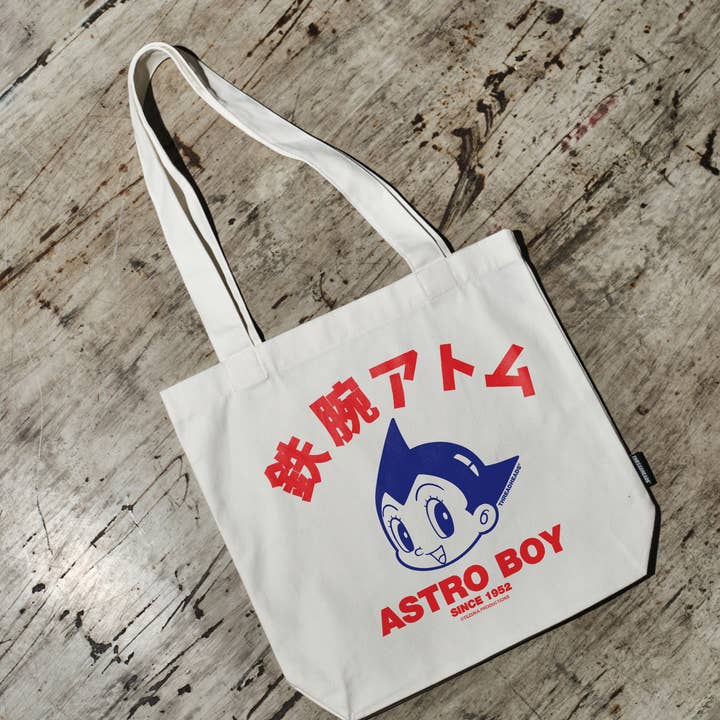Threadheads - Wholesale Tote bag – Unisex - Astro Boy Face Tote Bag0