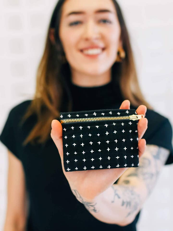 Cross-Stitch Coin Purse for wholesale by Anchal