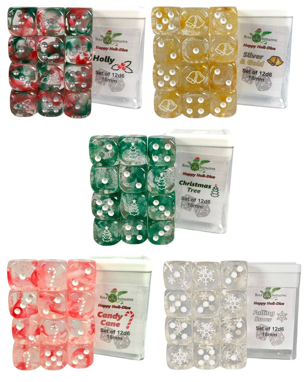 Role 4 Initiative – wholesale Dice – Dice Set Bundles in assorted colors19