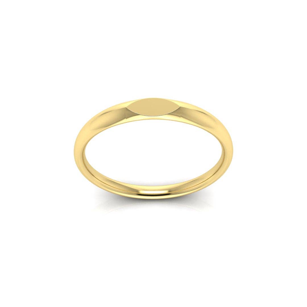 ROMAE Jewelry - Wholesale Band/Stacked Ring - Lumine Ring 24K3