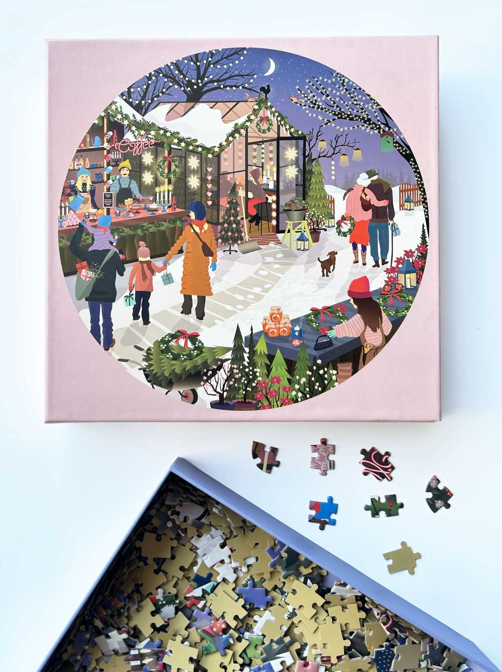 ViSSEVASSE - Wholesale Puzzle - Adult - CHRISTMAS MARKET - JIGSAW PUZZLES - 1,000 pieces2