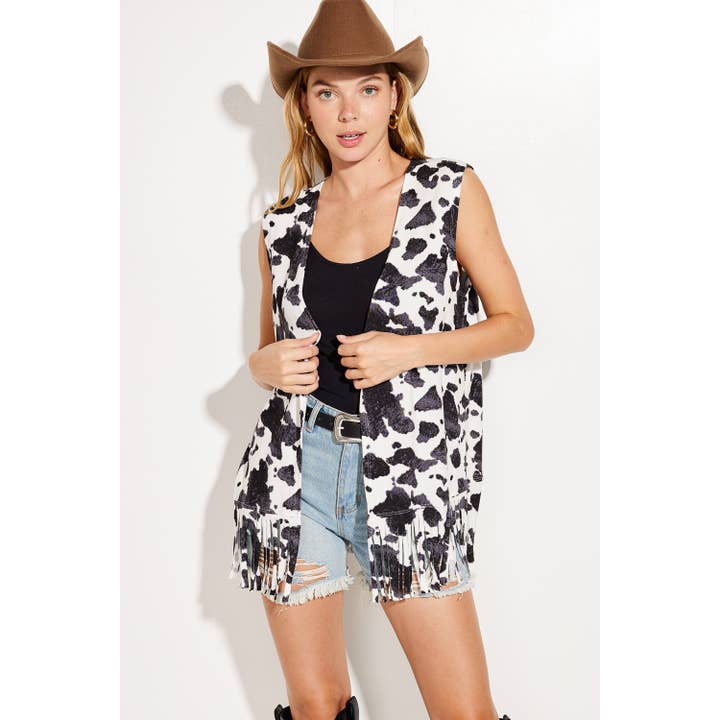 Ko print Frans Vest för wholesale av Phil Love