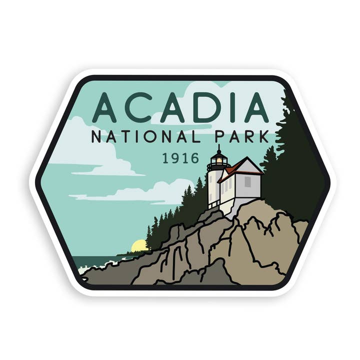 Squatchy - Wholesale Sticker - Acadia National Park Sticker0