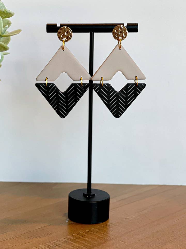 The Jolie- Black and Plaster for wholesale by MH Studio