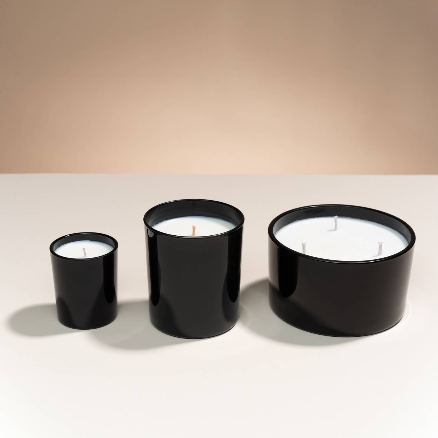 Soy Wax Village – wholesale Jar/filled candle – White Label Candle - Gloss Black4