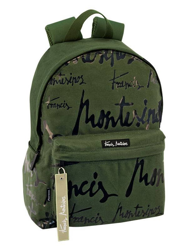 Mochila Junior para Laptop Verde F. Montesinos Perona 58569 por atacado de PERONA BAGS