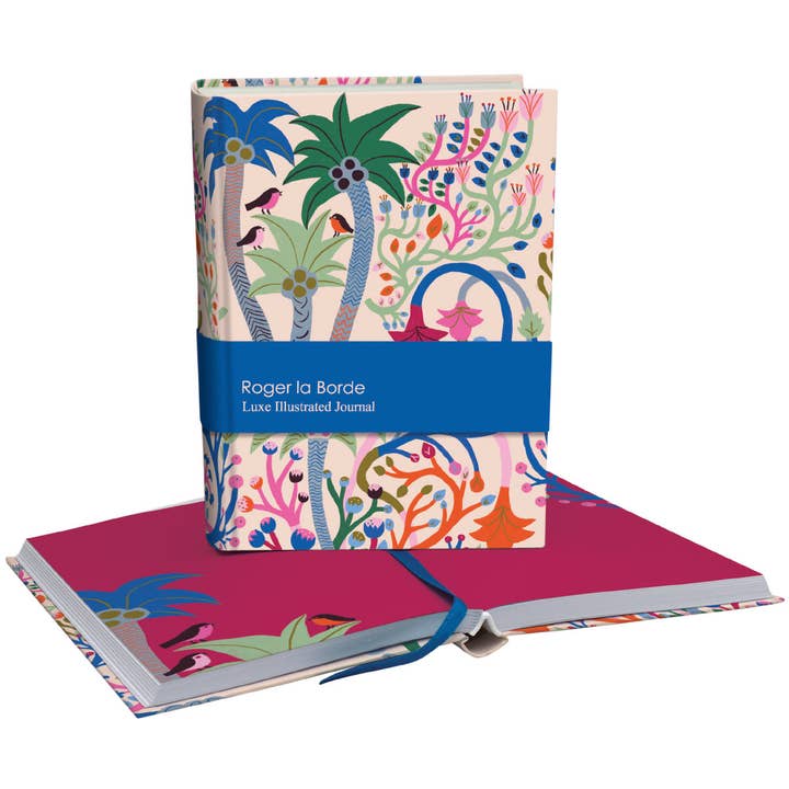 Starflower Illustrated journal - AS 062 for wholesale by Roger La Borde