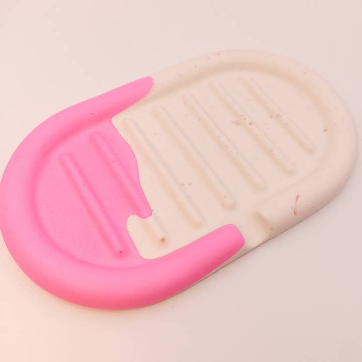 Hey Denise - Wholesale Soap Caddy - Colourful and graphic Jesmonite soap holder2