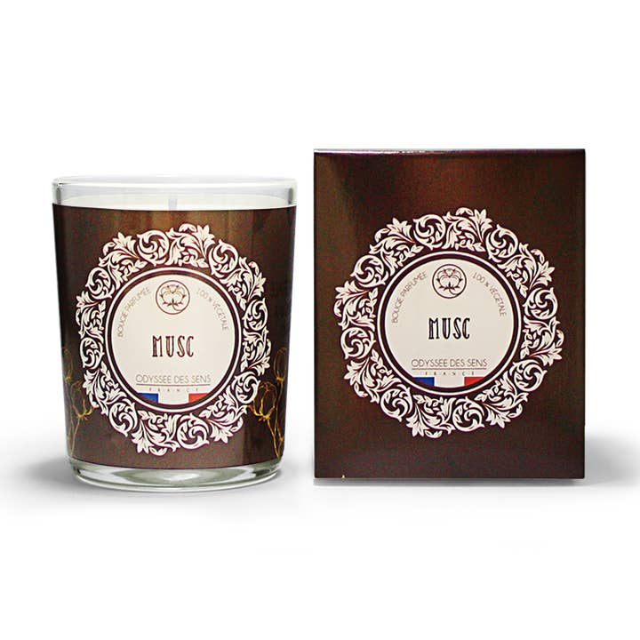 Musk - Candle 180g for wholesale by ODYSSÉE DES SENS
