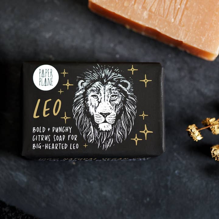 Leo Star Sign Zodiac Bar - Natural and Vegan Horoscope Soap for wholesale by Alvisse Cosmetics