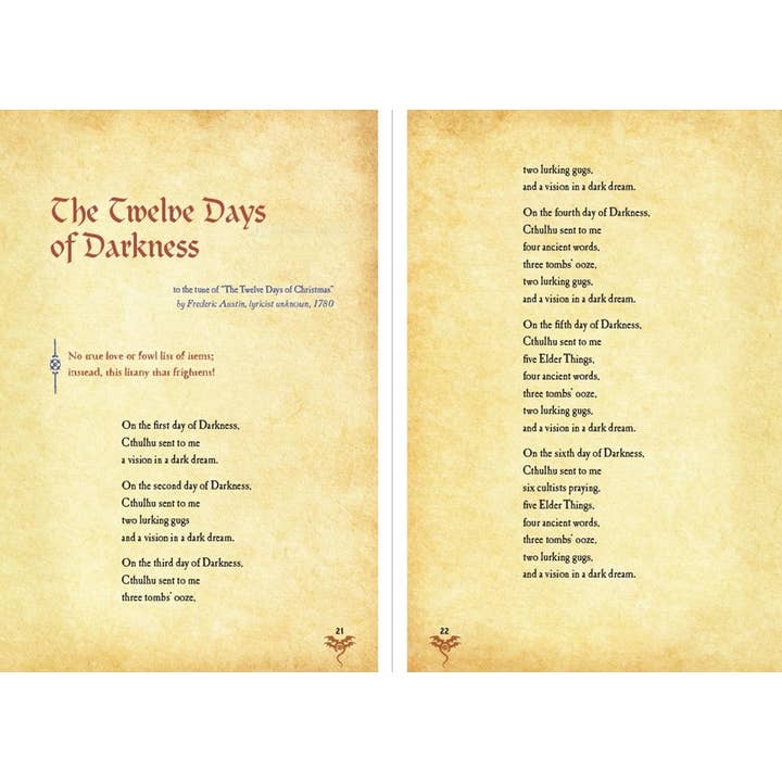 W. W. Norton - Wholesale Humor - The Carols of Cthulhu: Horrifying Holiday Hymns3