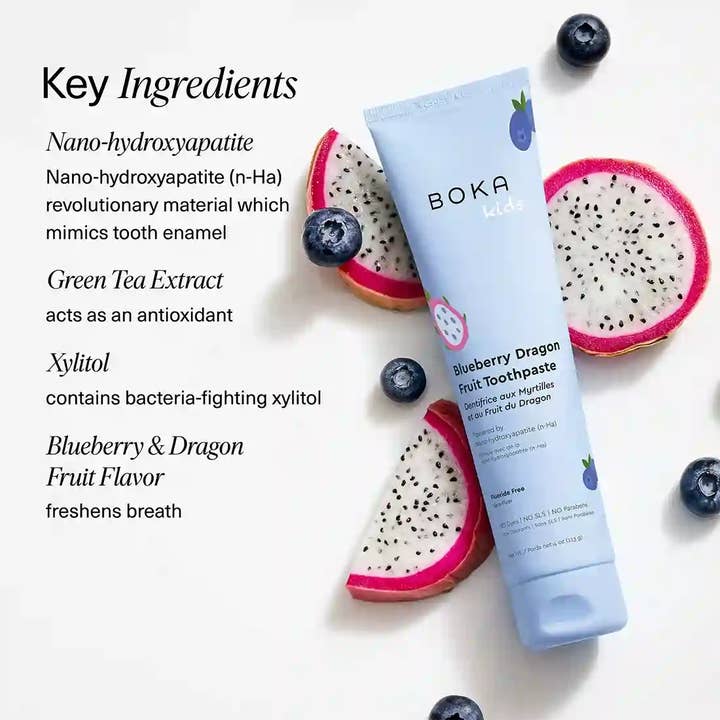 Boka - Wholesale Toothpaste - Blueberry Dragon Fruit n-Ha Toothpaste4