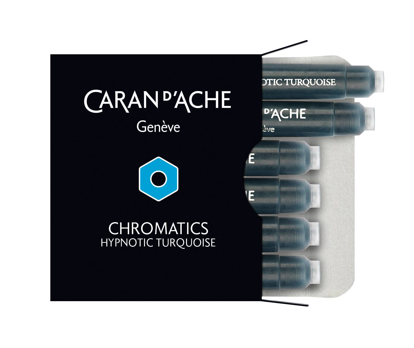 Caran d'Ache - Wholesale Writing Ink - Box of 6 Ink Cartridges CHROMATICS9