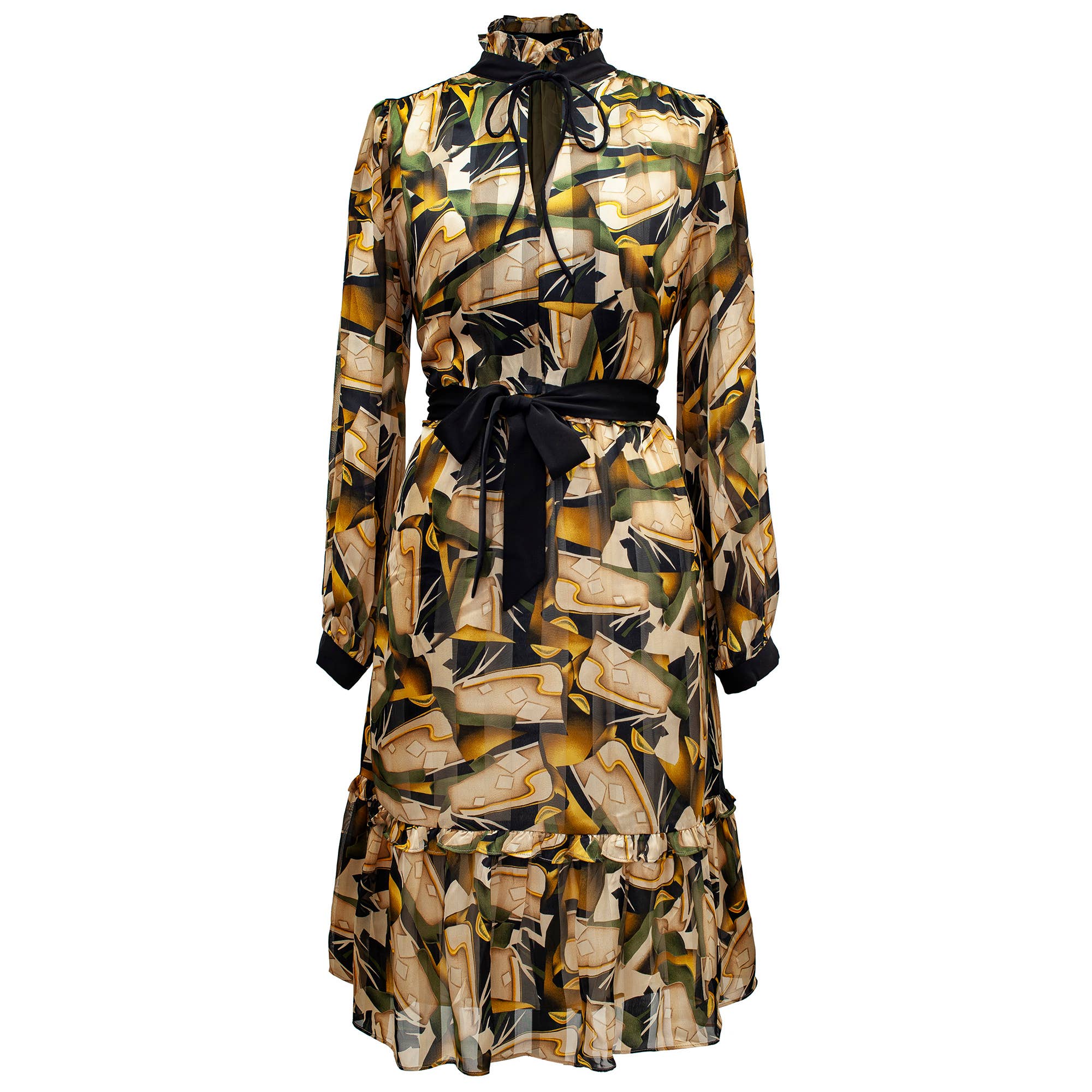 Smart and Joy – wholesale Dress – Women's – Graphic print tunic dress7