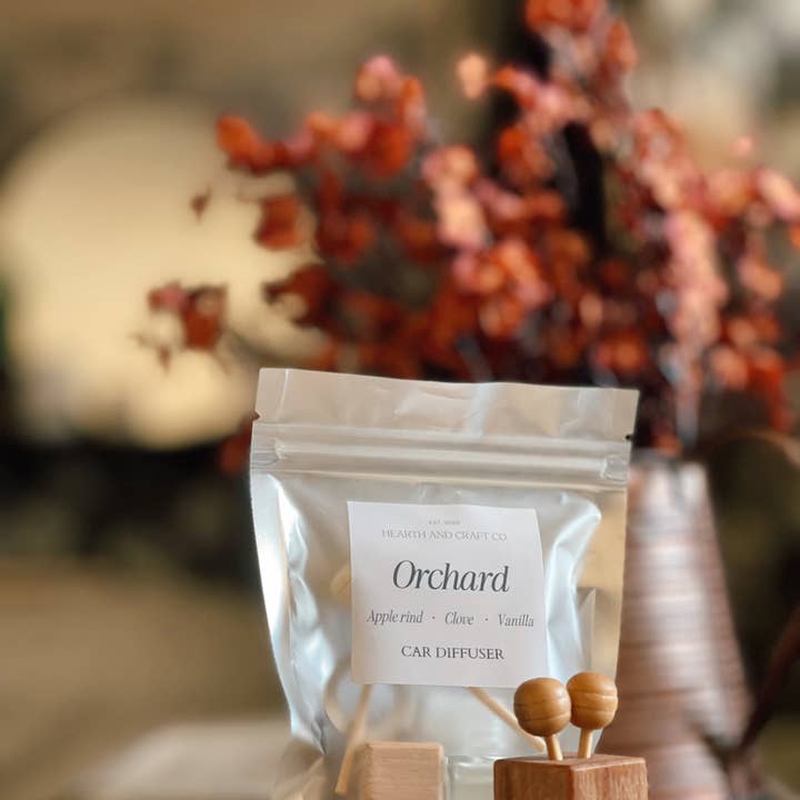 Hearth and Craft Candle Co. - Wholesale Car Freshener - Unisex - Cozy Car Diffuser + Refills1