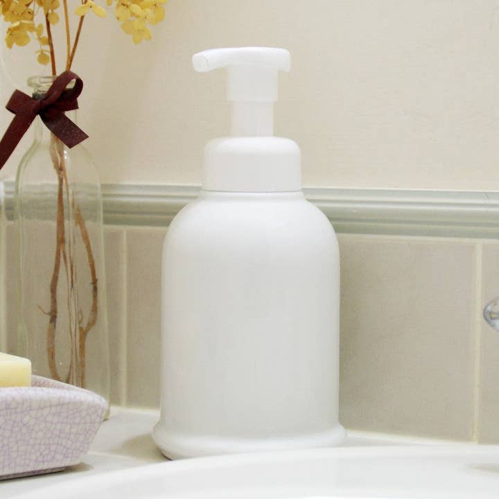ZERO JAPAN USA - Wholesale Soap Dispenser - Zero Japan Stoneware Soap Forming Pops 15 Oz. - White