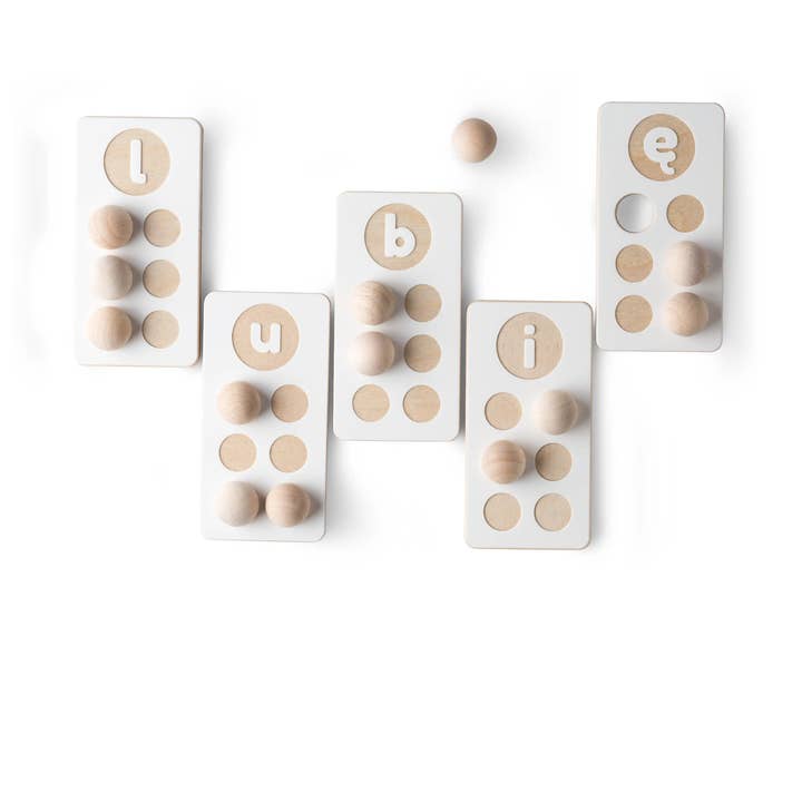 milin – wholesale Wood toy – Child – Braille and latin alphabet, wooden toy, different languages