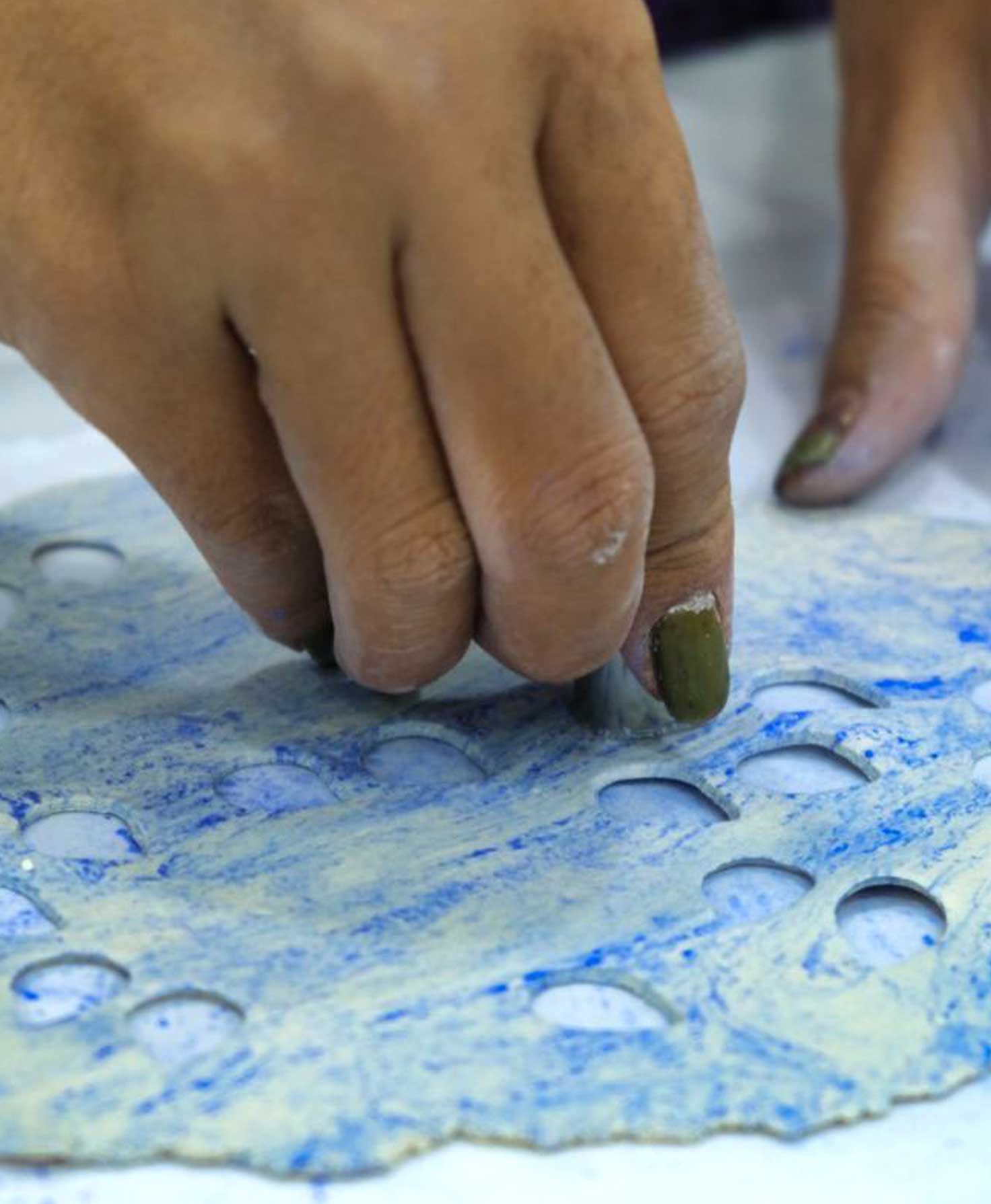 Noonday - Wholesale Stud/Post Earrings - Marbled Sky Studs3