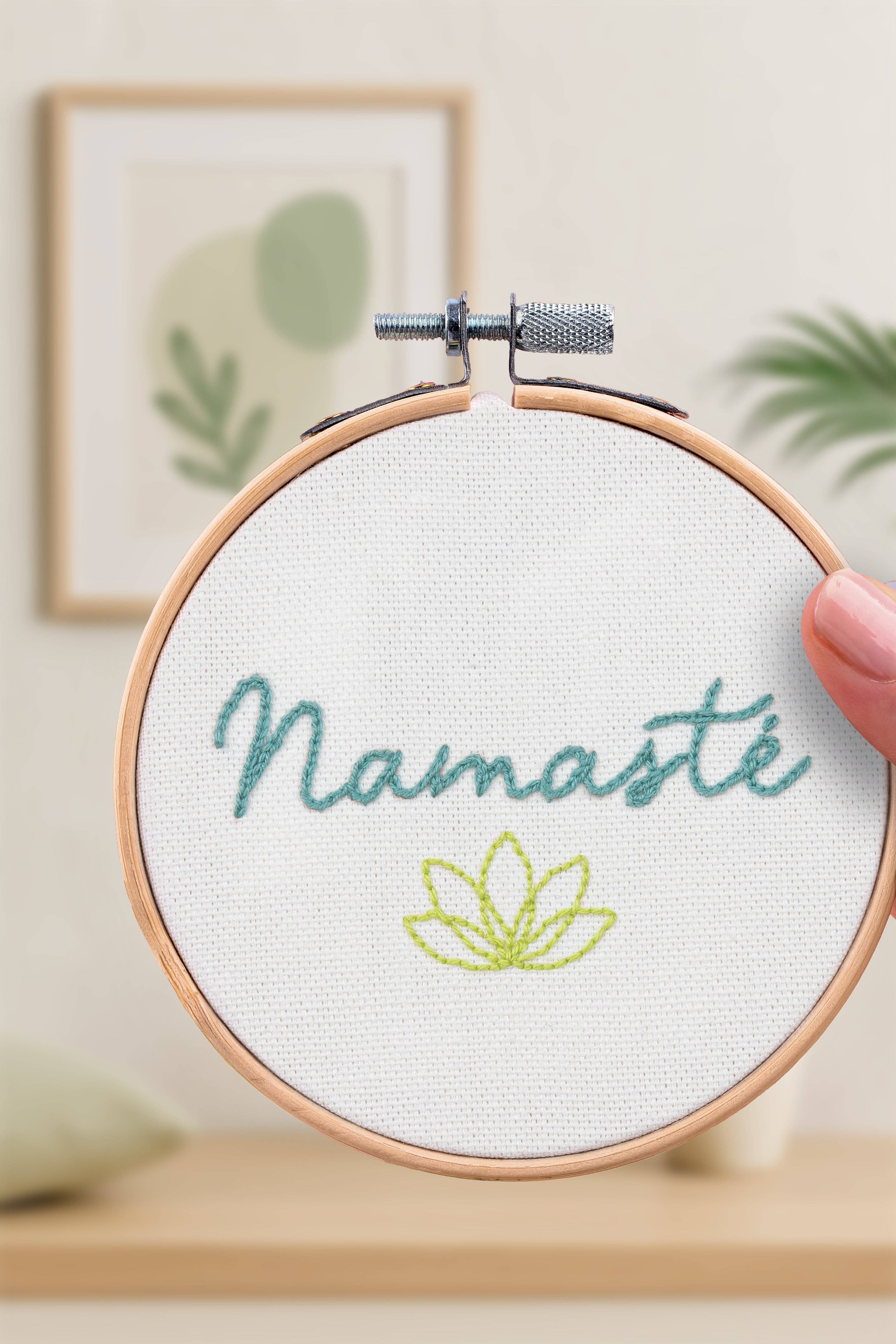 French Kits - Vente Cadeau amusant/original - K-0147 - Broderie décorative - Namasté0