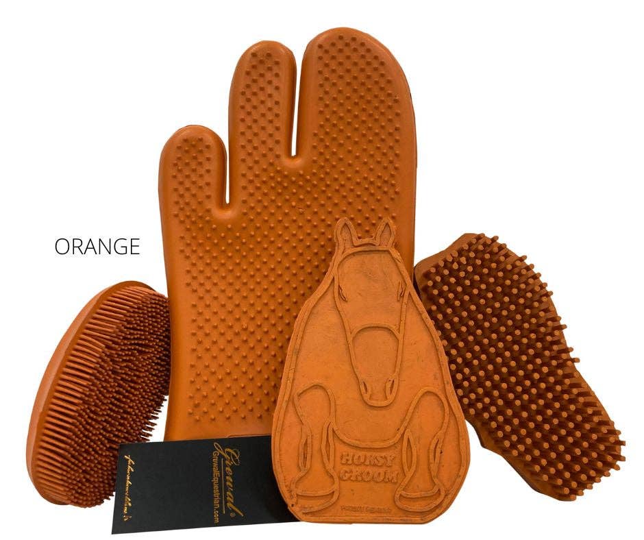 Grewal Equestrian - Vente Après-shampoing/produit de soin pour cheval - Ensemble de kit de pansage équestre Grewal®4