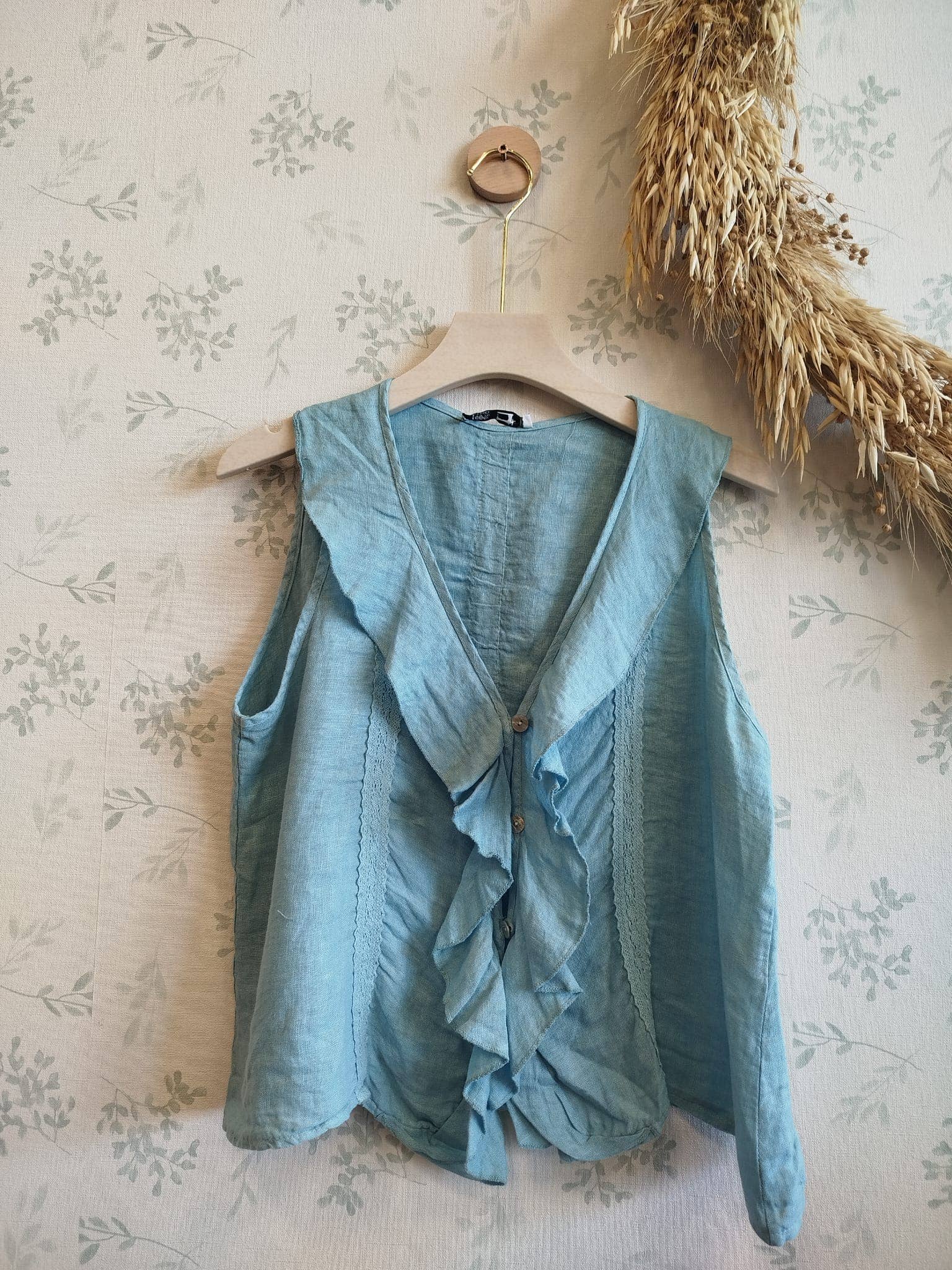 Linos y Textiles - Vendita all'ingrosso Camicetta - Donna - RIF:12128 Camicetta 100% lino8