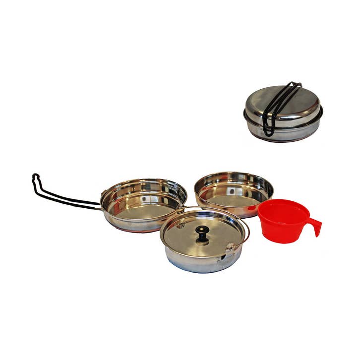 Stainless Steel Mess Kit for wholesale by Caddis Sports