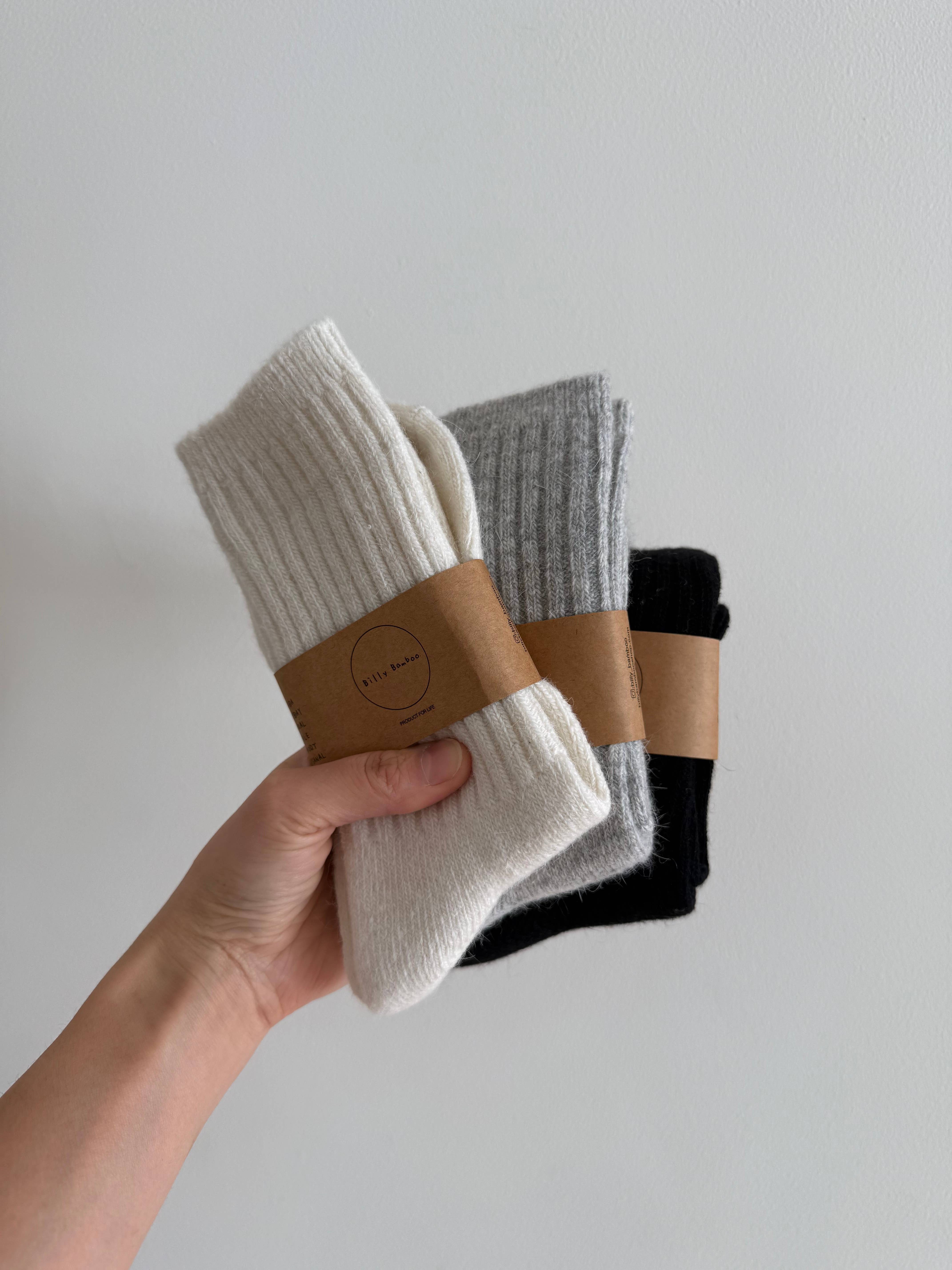 Billy Bamboo - Wholesale Socks - Unisex - ICELAND WOOL SOCKS - neutral34