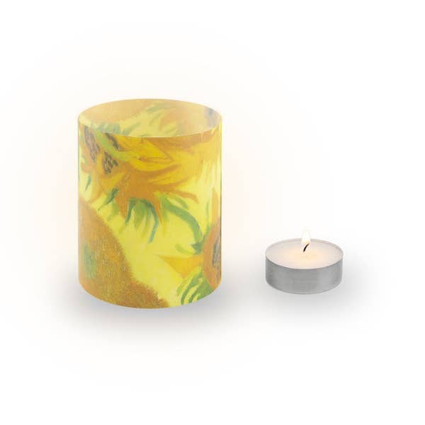 MUSEUM WEBSHOP – Großhandel Kerzenhalter – Kerzenschirme, 3er-Set, Sonnenblumen, Van Gogh