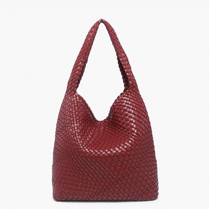 Jen & Co. - Wholesale Satchel - Women's - M2631 Rachel Woven Slouchy Hobo
