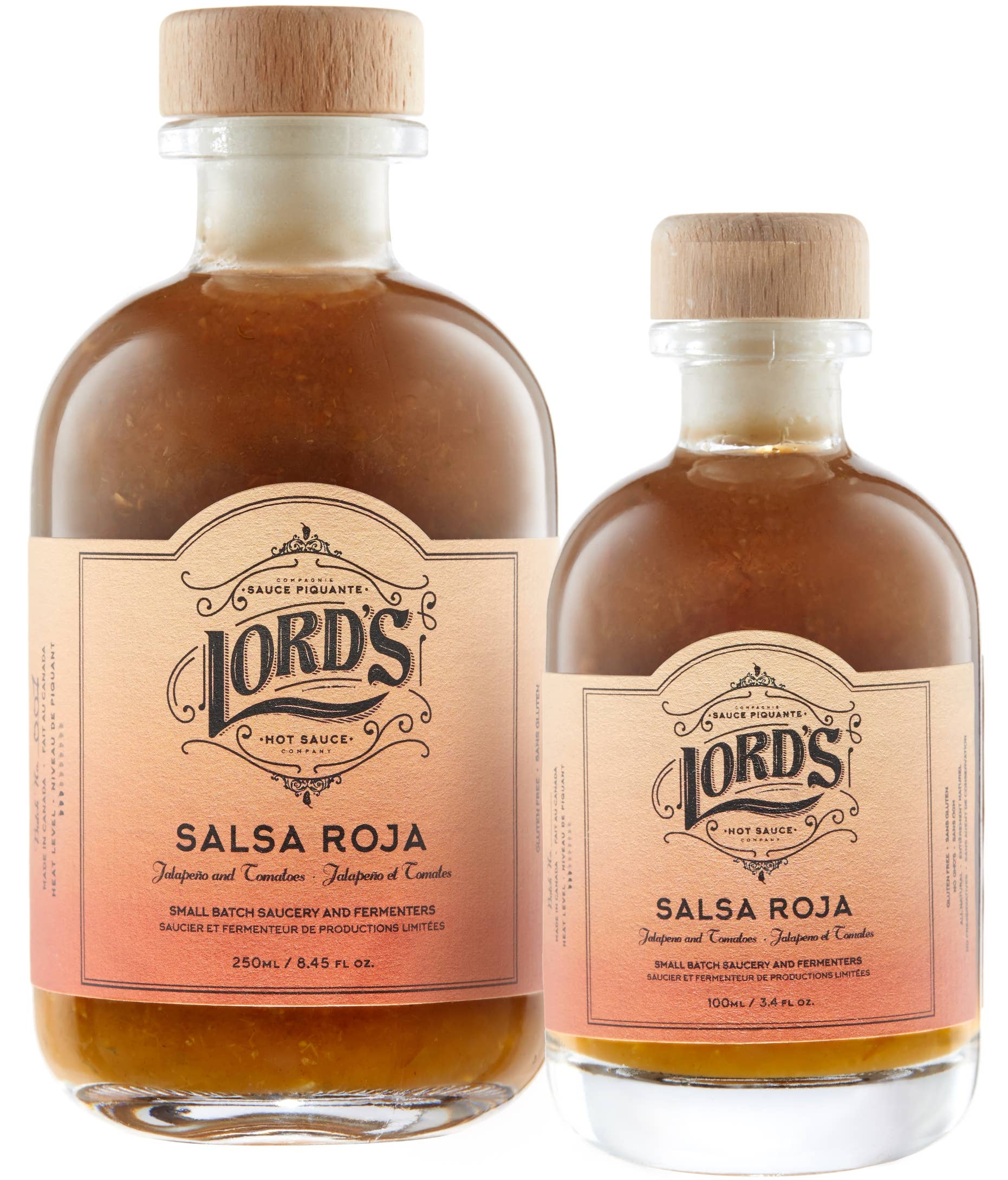 Lord's Hot Sauce - Wholesale Salsa - SALSA ROJA1