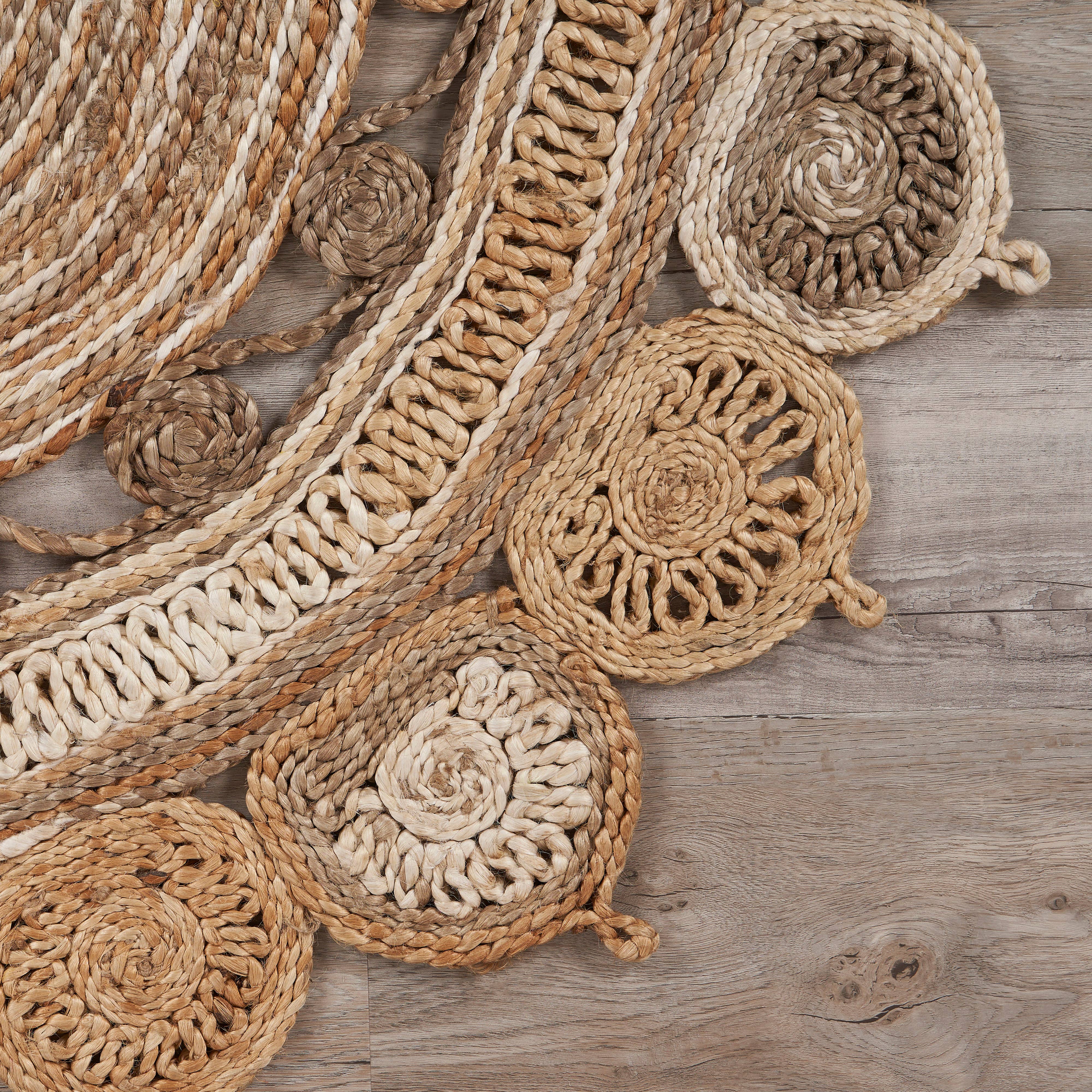 LR Home - Wholesale Area Rug - Bailey Brie Multi Natural Handmade Braided Jute Area Rug3