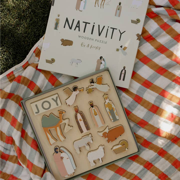 Be A Heart - Wholesale Puzzle - Kids - Nativity Wooden Puzzle10