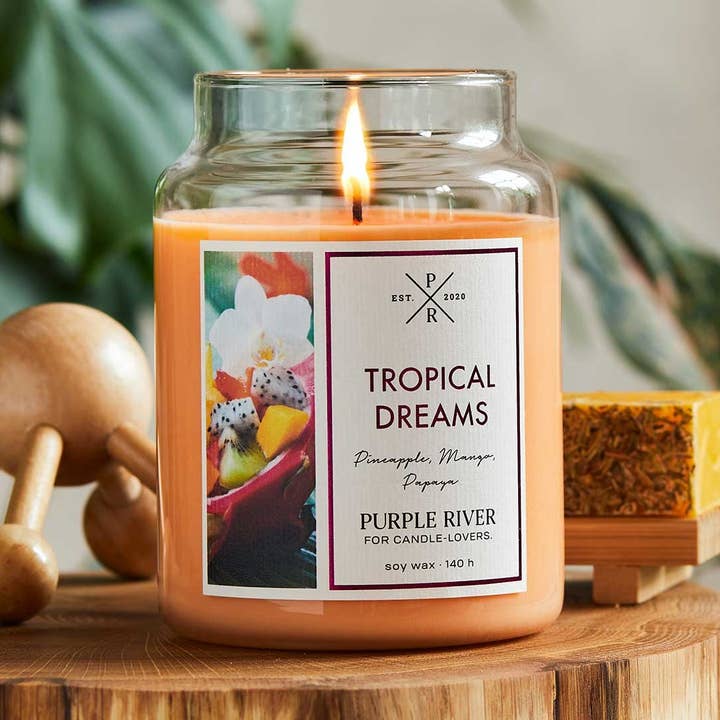 Duftlys Tropical Dreams - 623G for engroshandel hos Purple River