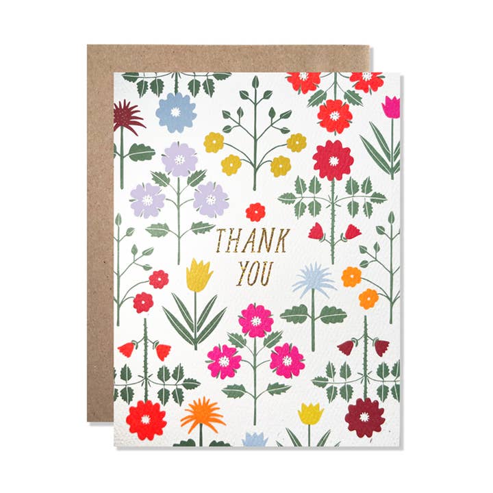 Thank you Betty Garden Set of 8 for wholesale by Hartland Cards