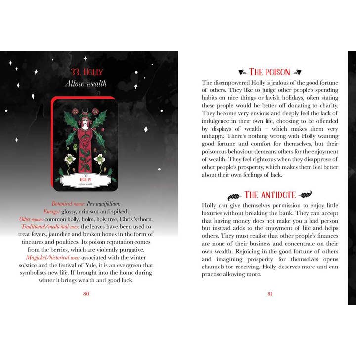 Simon & Schuster - Wholesale Tarot Cards - Deadly Apothecary Oracle by Priestess Moon6