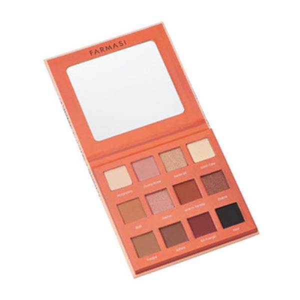 FARMASI & Just Believe Boutique Wholesale - Wholesale Eyeshadow Palette - Glam Up Eyeshadow Palette 12 Shades