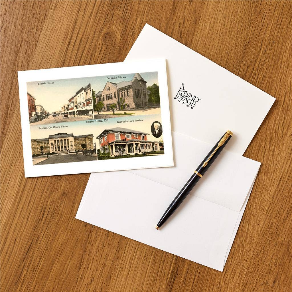 Found Image Press - Wholesale Stationery/Notecard Set - Greeting Card BA-200 Scenes from Santa Rosa, California1