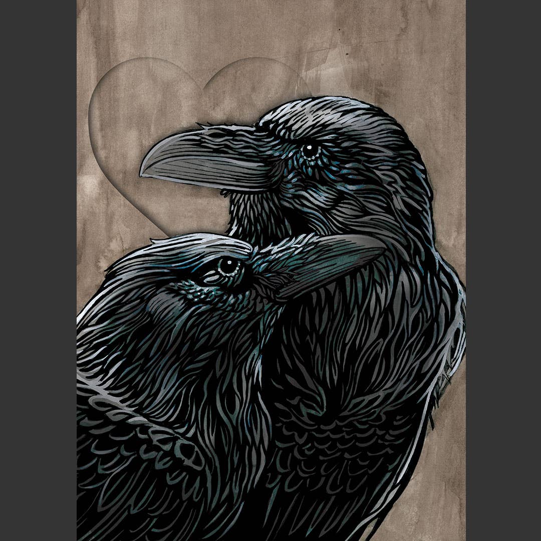 Sunny Days - Wholesale Everyday Greeting Card - Lovey Ravens1