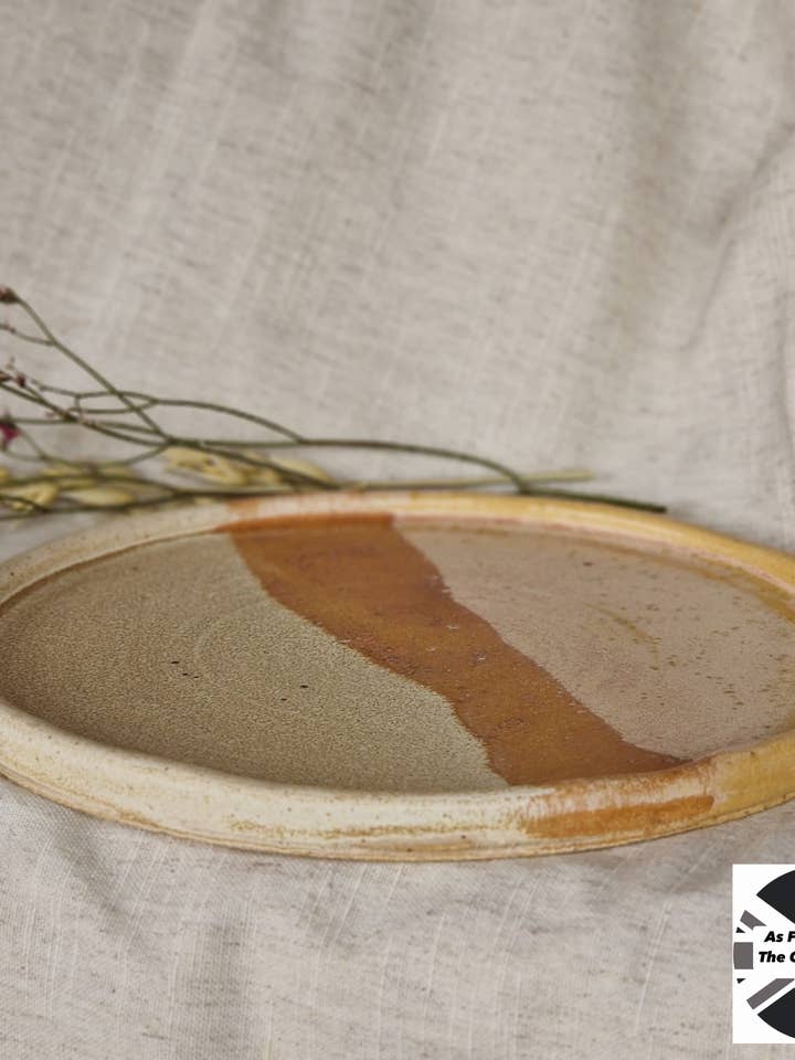 Dunes Handmade Ceramic Dinner Plate - The Great British Menu for wholesale by Charlotte Manser Ceramics