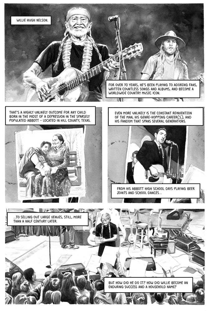 Independent Publishers Group - Wholesale Graphic Novel - Willie Nelson: A Graphic History1