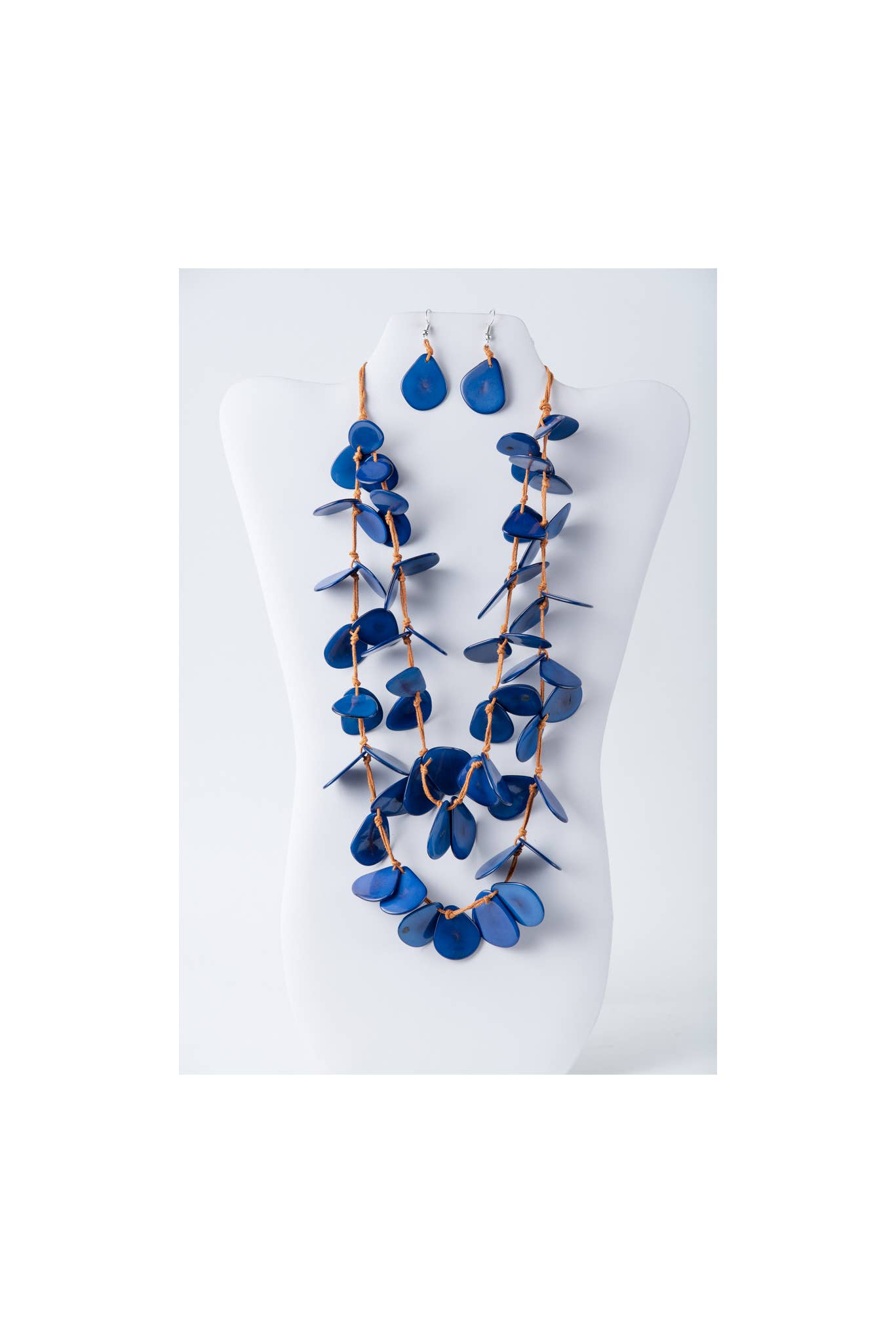 TaguArtsy – wholesale Smycken – Nola kronblad lång Tagua halsbandsuppsättning23