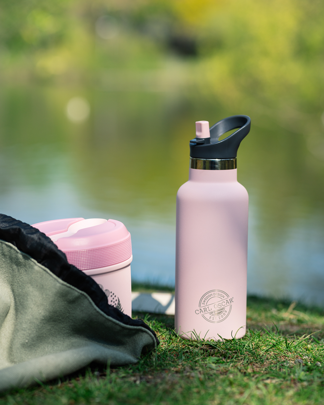 Carl Oscar – Engroshandel Vandflaske – TempFlask™ 0.5 L - Lyserød2