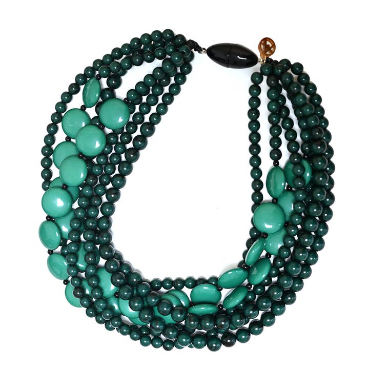 MULTIWIRE RESIN NECKLACE - FT24176A292 for wholesale by AMORINO SRL